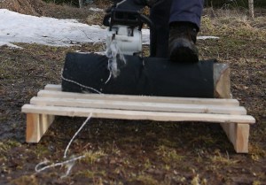 Stihl sahaa turvahousuihin