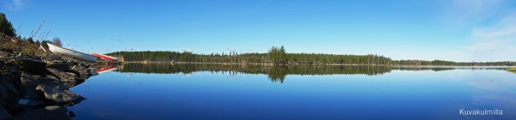 Panoraama Seinäjoen Kyrkösjärveltä 30.4.2015 Tero Hintsa
