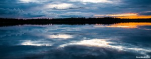 Sunset 22.7.2015 Seinäjoki Kyrkösjärvi Tero Hintsa