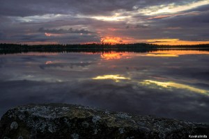 Sunset 22.7.2015 Seinäjoki Kyrkösjärvi Tero Hintsa