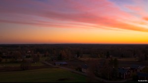 Auringonlasku Suokonmäen näkötornista Tero Hintsa