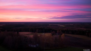 Auringonlasku Suokonmäen näkötornista Tero Hintsa