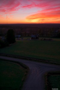 Auringonlasku Suokonmäen näkötornista Tero Hintsa