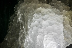 Jäätä Törnävän saaren padolla Tero Hintsa