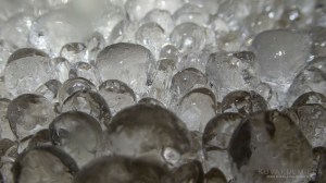 Jäätä Törnävän saaren padolla Tero Hintsa