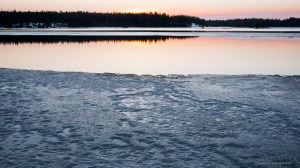 Kyrkösjärvi auringonlasku 28.3.2016 Tero Hintsa