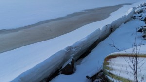 Jääseiniä Kyrkkärillä 4.3.2017